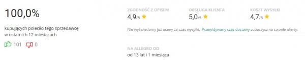 allegro pasek
